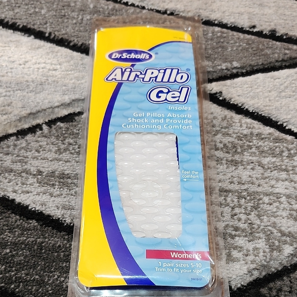 DR SCHOLL'S AIR-PILLO GEL INSOLES